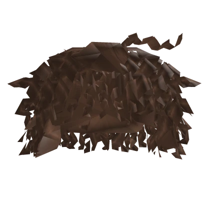 Brown Messy Curls
