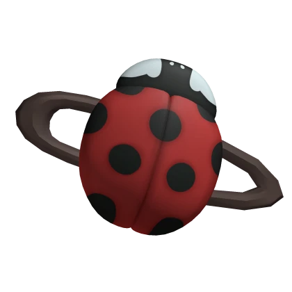 kawaii igari ladybug hair clip