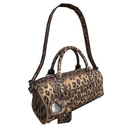 Luxury City Handbag Leopard