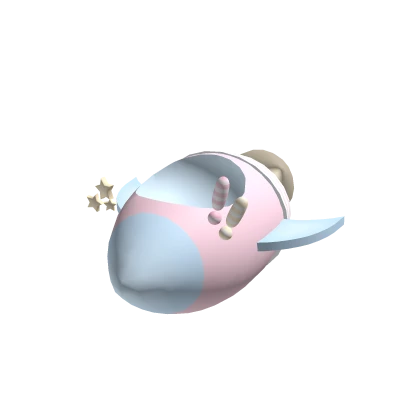 Cute Kawaii Pink Astronaut Alien Kitty Rocket