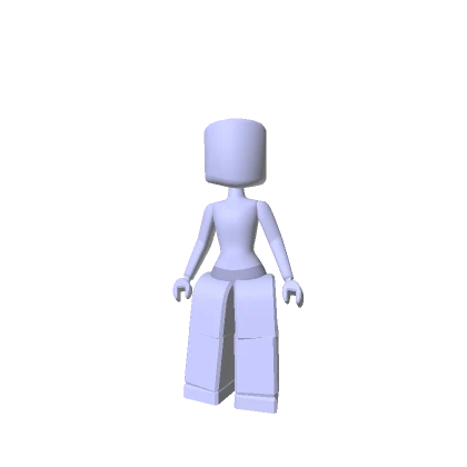 Woman Blocky Doll