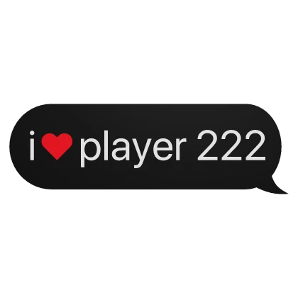 i heart player 222 jo yuri squid game text