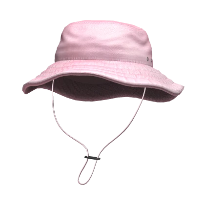 fishing hat pink