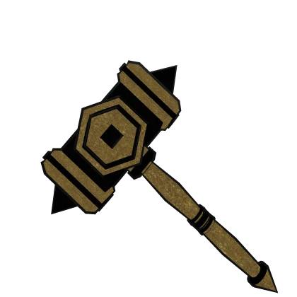 (1/1) Gold Robux Hammer