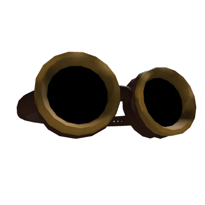 Golden Leather Goggles