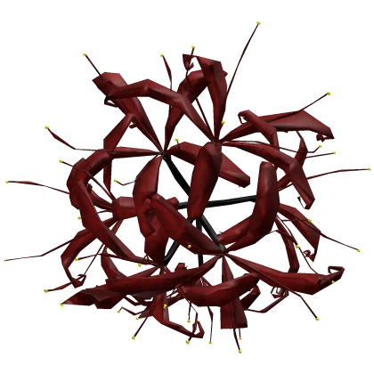 [ left eye ] higanbana , flower of the heavens.