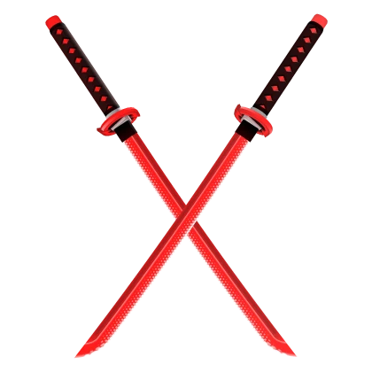 Red's Dual Crimson Katanas