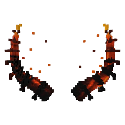 8-Bit Burning Flame Horn