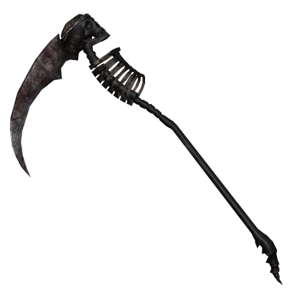 Bloody Skeleton Undertaker Scythe