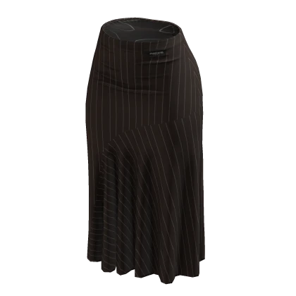 Office Siren Pencil Skirt (Brown)