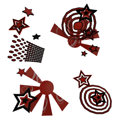 Frutiger Metro Lined Y2k 2000s Red Aura