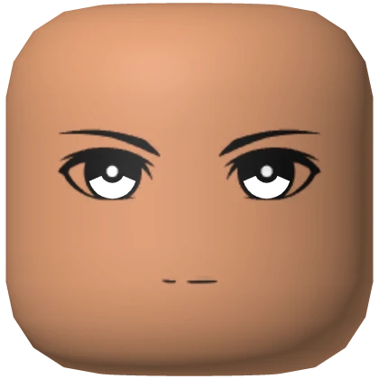 (Colorable) Man Anime Face Skin Tone 3