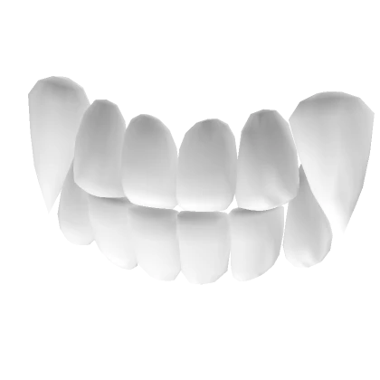 White Glow-in-the-Dark Vampire Teeth