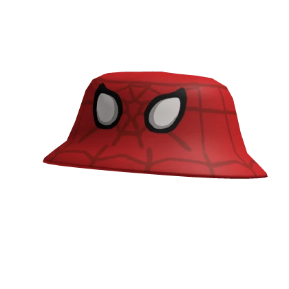 Cartoon Spiderman Buckethat
