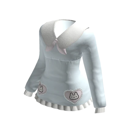 ♡ kawaii bunny night gown ⋆ blue