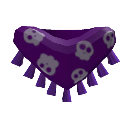 Spooky Halloween Skull Scarf