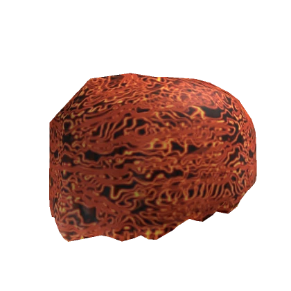 Lava Ground Eyeless Mask