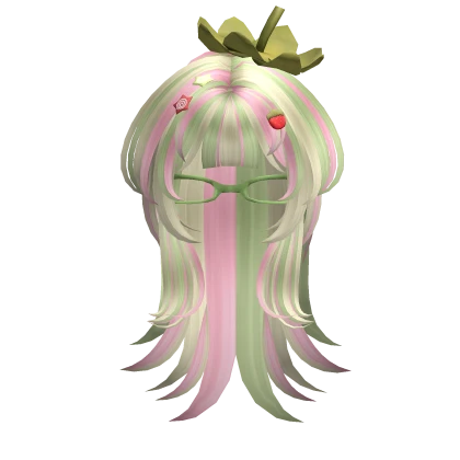 ♡ Igari Strawberry Messy Jellyfish Cut (Matcha)