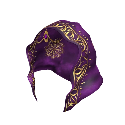 Mystic charmed Veil - purple/gold