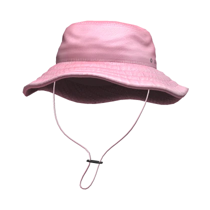 fishing hat pink