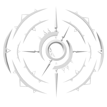 Back Halo White (Fragmented Reality)