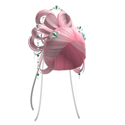 Jade Empress Hair in Pink