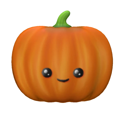 Cute Pumpkin Sticker