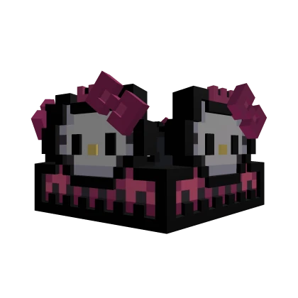 8-Bit Hello Kitty Crown (ADD-ON)
