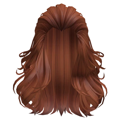 Chaos Witch Over the Shoulder Hair in Ginger