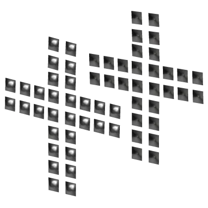 grey bling stud cross on chest (1.0)