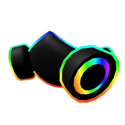 Cartoony Rainbow Tech Mask