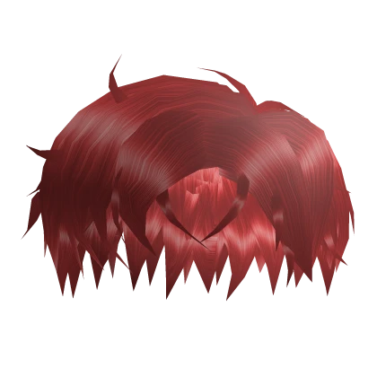 Red Anime Hair