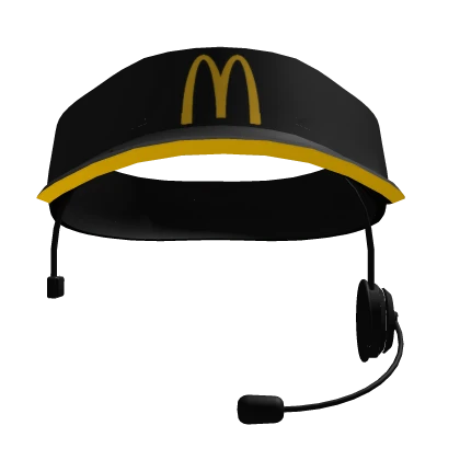 Chapéu atendente MacDonald's