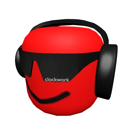 [⏳] Red Big Head + Clockwork + Headphones