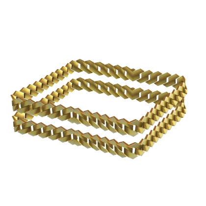 Gold Chain Link Anklet [R]