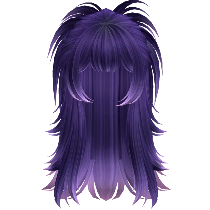 (PBR) ☆ Y2K Spikey Half Up Hair (Galaxy)