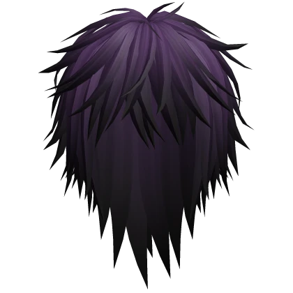 🤍 Vkei Punk Scene  Boy Hair (Purple)