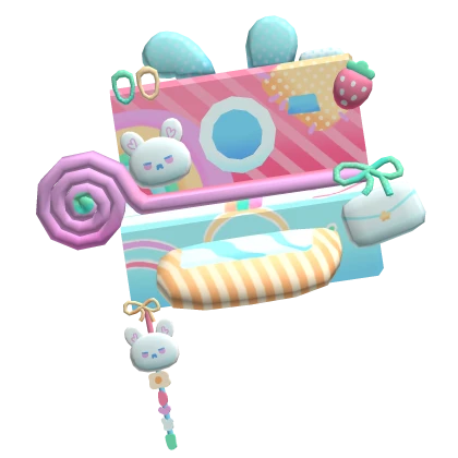 cute harajuku decora charm camera
