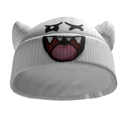 White Cat Beanie