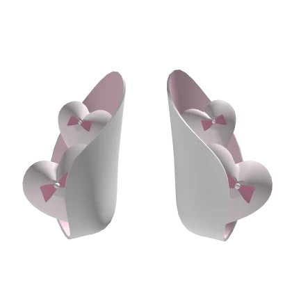 Cute Rabbit's Ear (Pink&White)