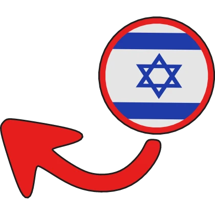 i am jewish arrow pointing