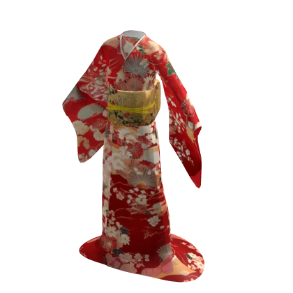 Potato kimono Furisode Koten