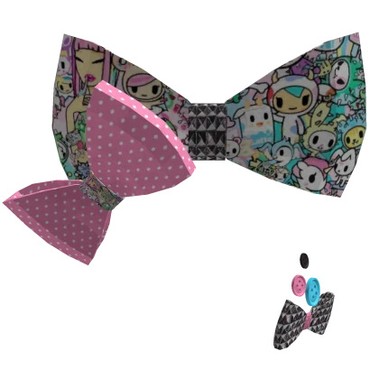 ♡ harajuku colorful decora tokidoki massive bows