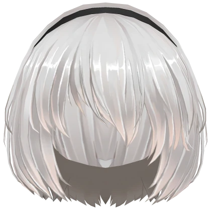 Realistic 2B Hair