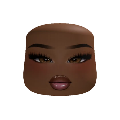 Glossy Y2K Selfie Baddie Makeup Dark Brown