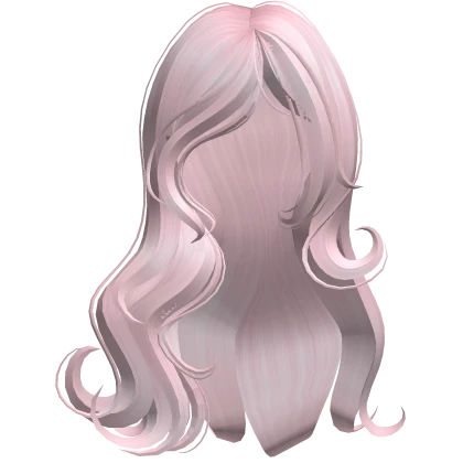 ♡ silky long ethereal hair in pastel pink