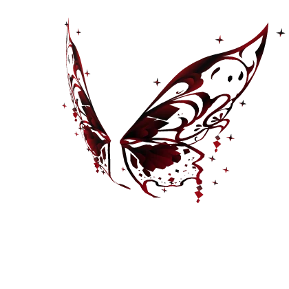 Black Red Royalty Clan Butterfly Wings