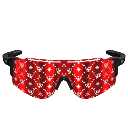 red designer tactical sunglasses
