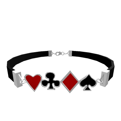 Poker Necklace