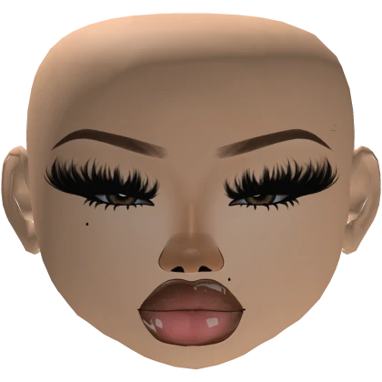 Student baddie latina girl mesh makeup wear lashes